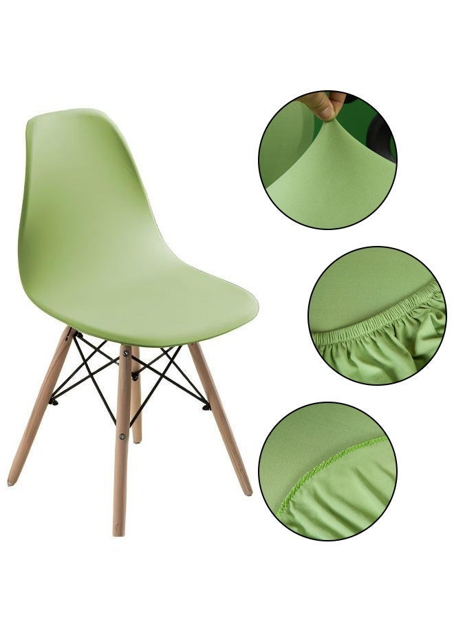 DUNISO Shell Chair Covers,Soft Stretch Dining Chair Covers,Reusable Armless Chair Protector Cover,Removable Washable,Wrinkle Resistant,All-Season,for Restaurants Hotels Banquets - Image 1